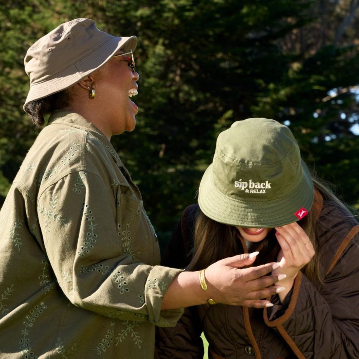 Sip Back & Relax Bucket Hat