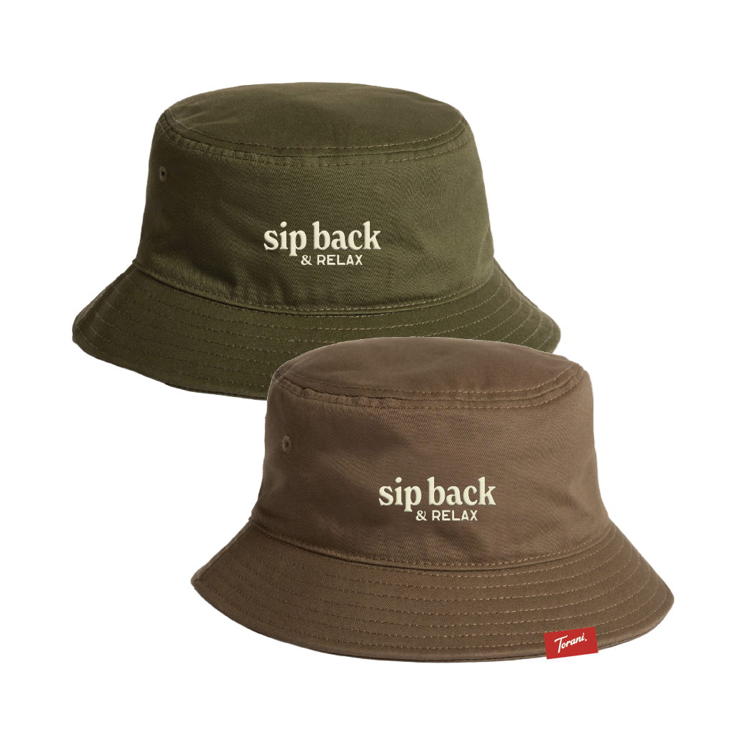 Sip Back & Relax Bucket Hat